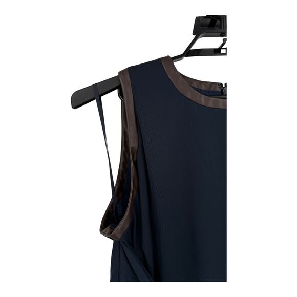 Lauren Ralph Lauren tie front jersey sleeveless jumpsuit blue size 2X - Picture 3 of 9